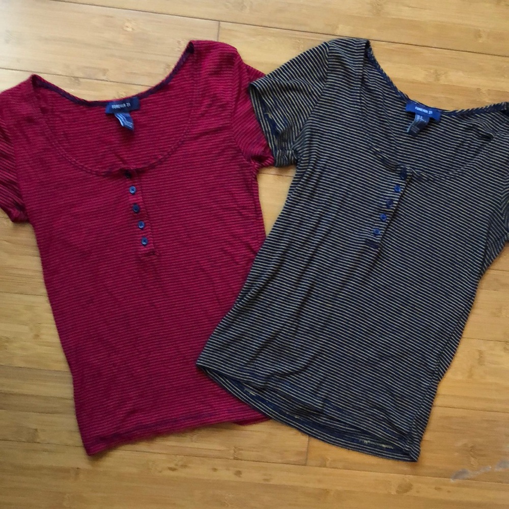 Forever 21 tee bundle